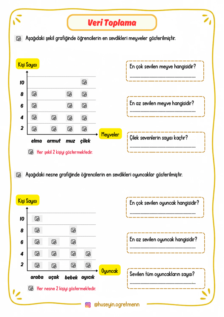 2. Sınıf Matematik Yaz Tatili Tekrar Çalışmaları