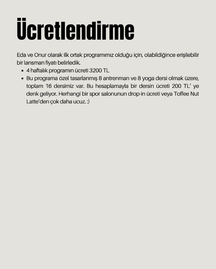 Aralık 2025 - Online Beden & Zihin Programı