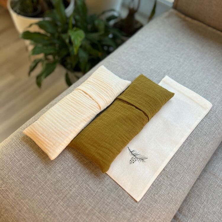 Müslin Lavantalı Göz Yastığı