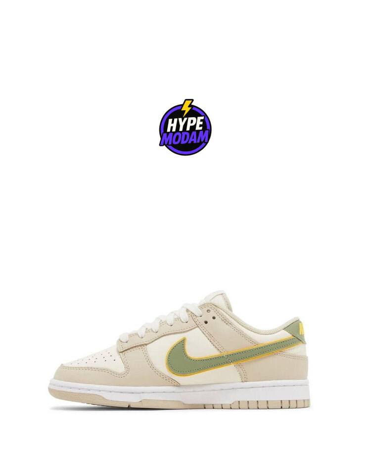 Nike Dunk Low Pale Ivory Oil Green
