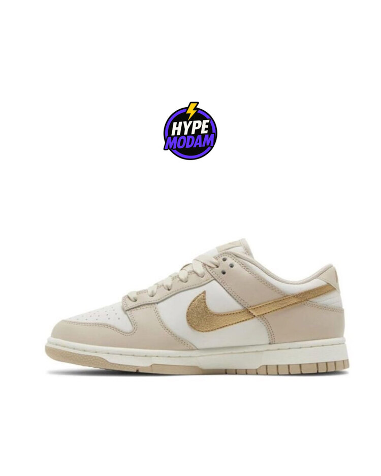 Nike Dunk Low Gold Swoosh