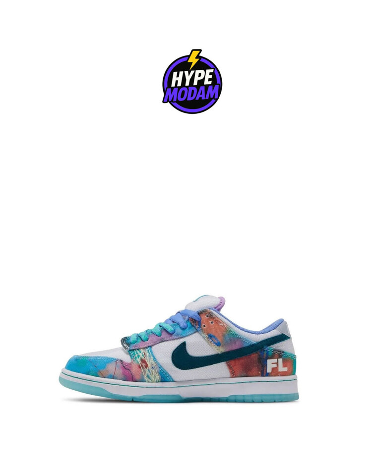 Futura Laboratories X Dunk Low Bleached Aqua
