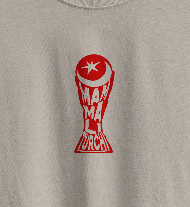 düşün baskılı tişört