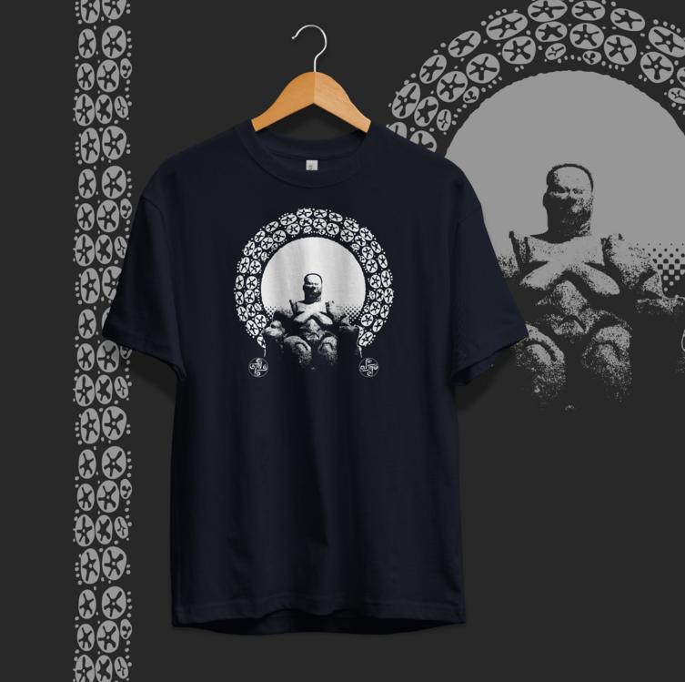 Çatalhöyük Ana Tanrıçası Unisex Oversize Tişört