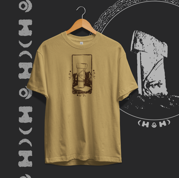 Göbekli Tepe Figürlü Unisex Oversize Tişört