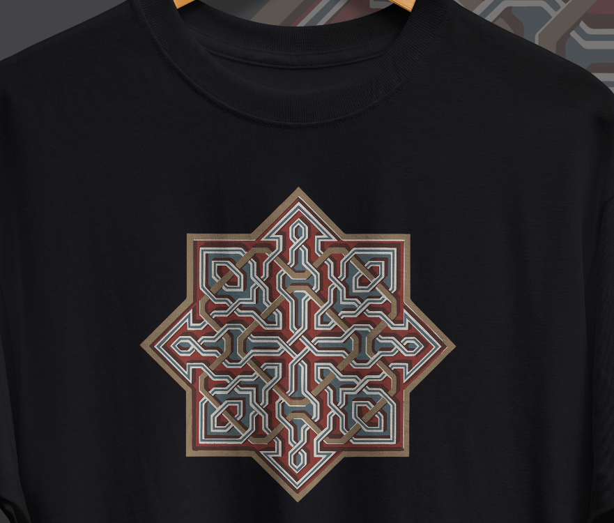 Göbekli Tepe Figürlü Unisex Oversize Tişört