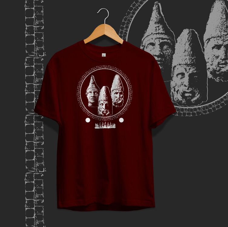 Nemrut Dağı Heykelleri Unisex Oversize Tişört
