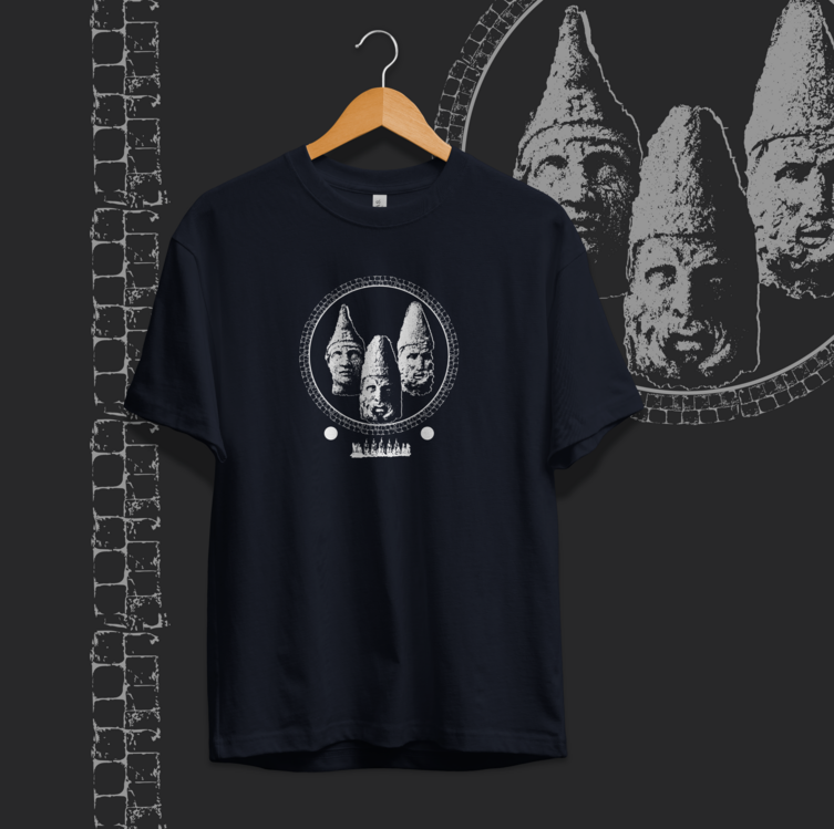 Nemrut Dağı Heykelleri Unisex Oversize Tişört