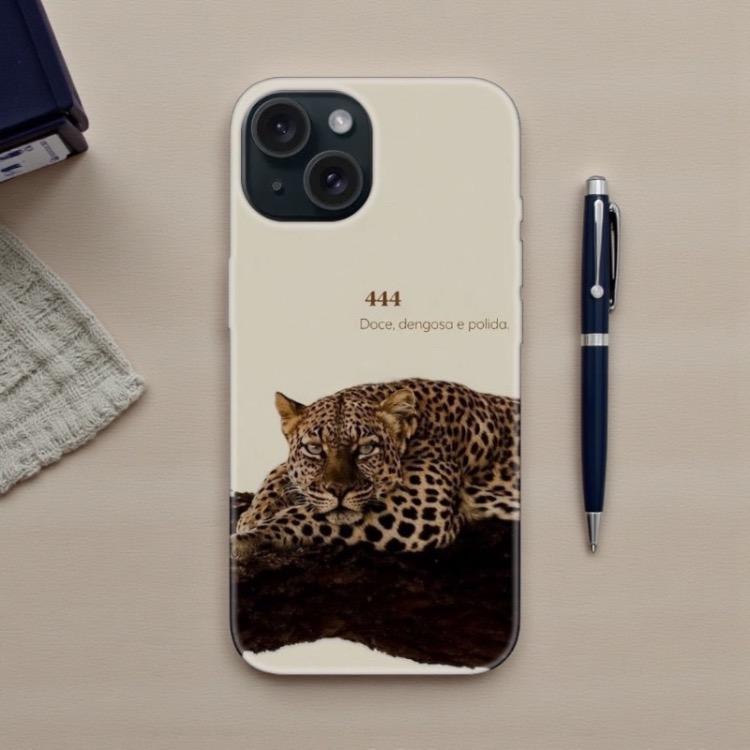 iPhone Uyumlu 444 Leopar Tasarımlı Kılıf