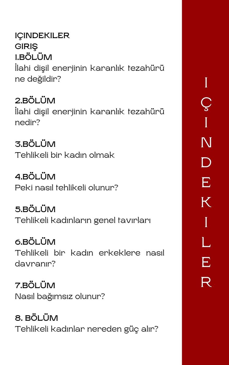 PDF Kitap - İlahi Dişil Enerjinin Karanlık Tezahürü