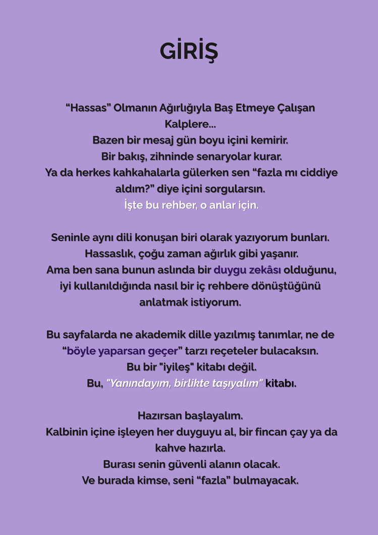 Hassas Kalpler İçin Hayatta Kalma Rehberi