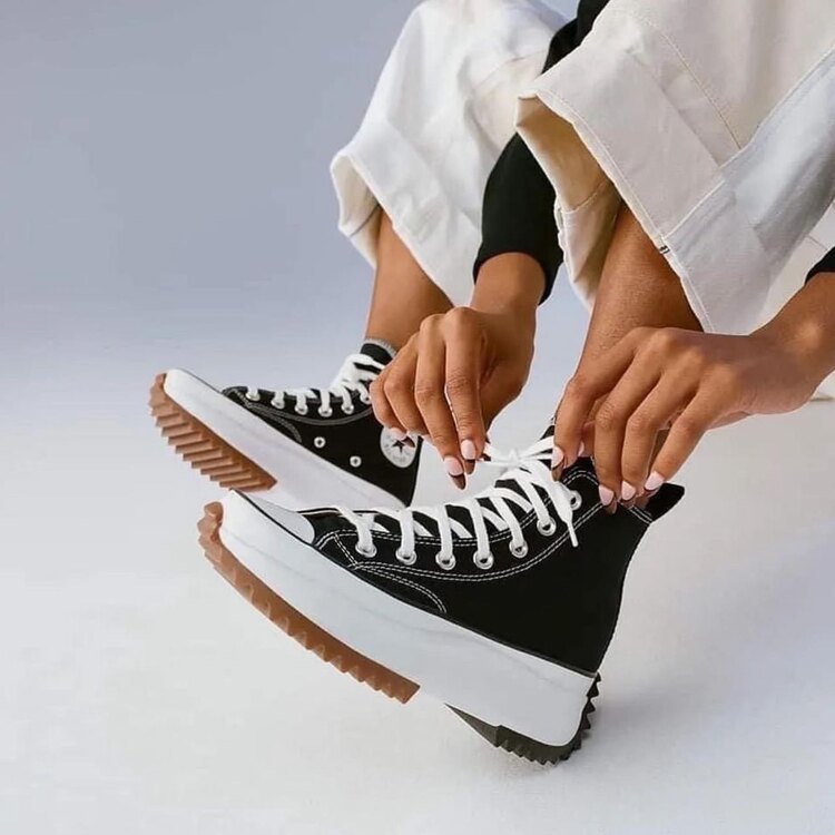 Converse Run Star Hike Black White