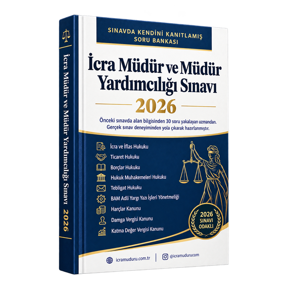 İcra Müdür ve Müdür Yardımcılığı Sınavı Alan Bilgisi Soru Bankası 2026