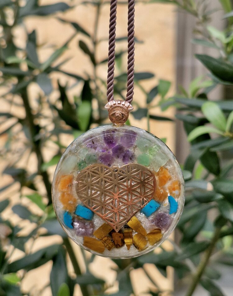 Flower of Life Orgonite 