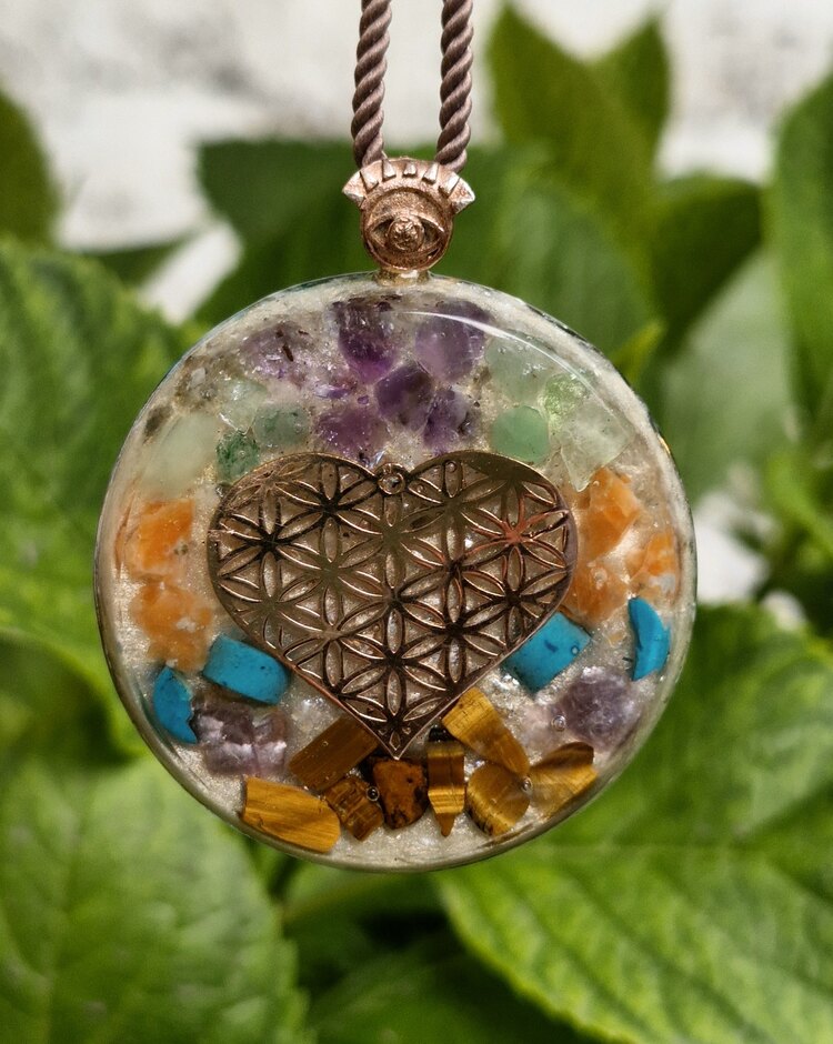 Flower of Life Orgonite 