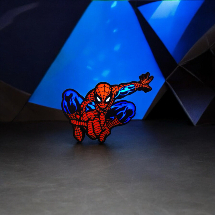Spiderman Led Lamba