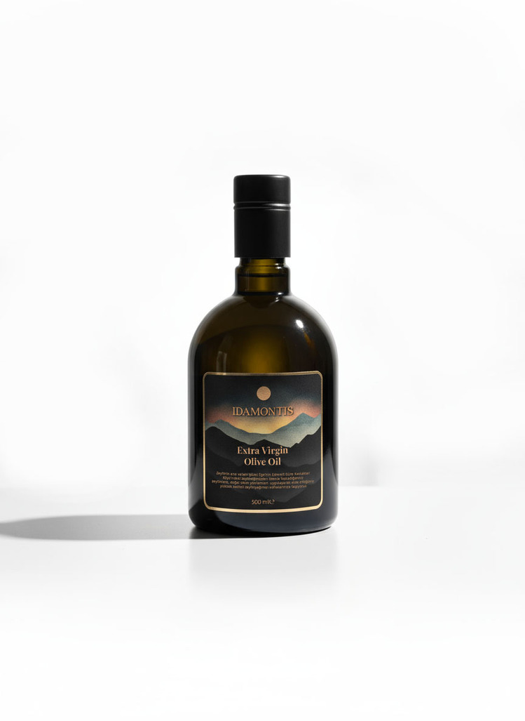 500 ML Erken Hasat Soğuk Sıkım Zeytinyağı 