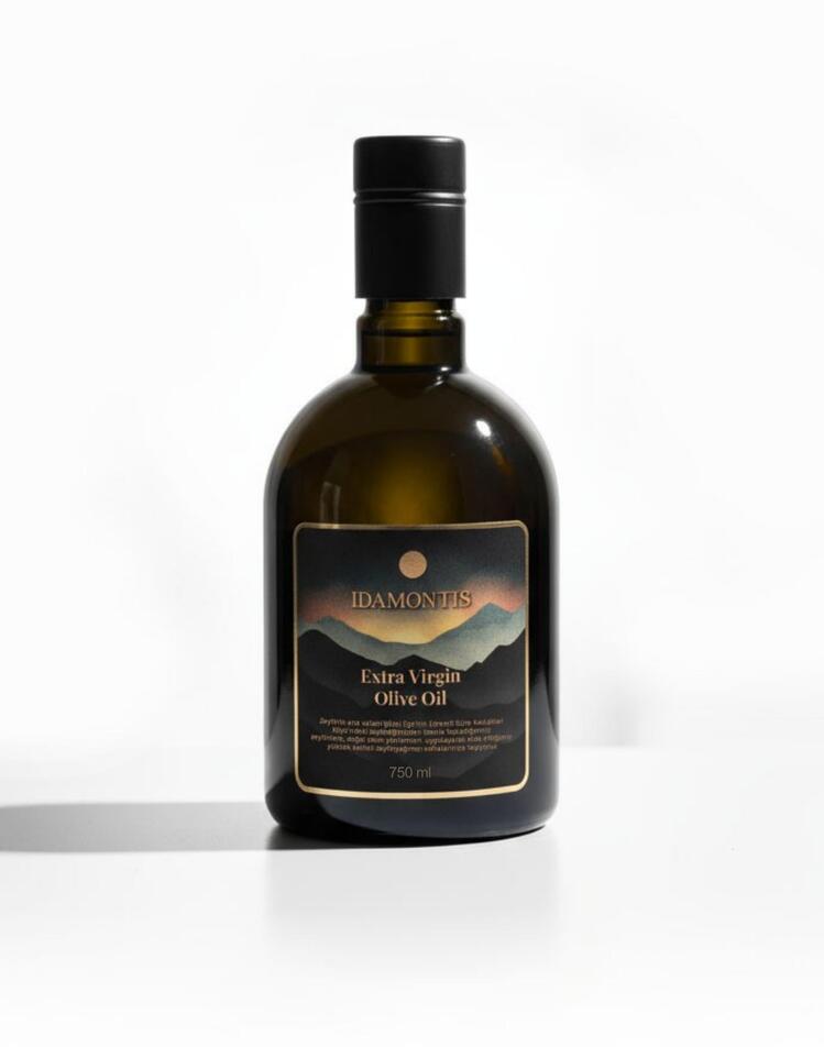 750 ML Erken Hasat Soğuk Sıkım Zeytinyağı
