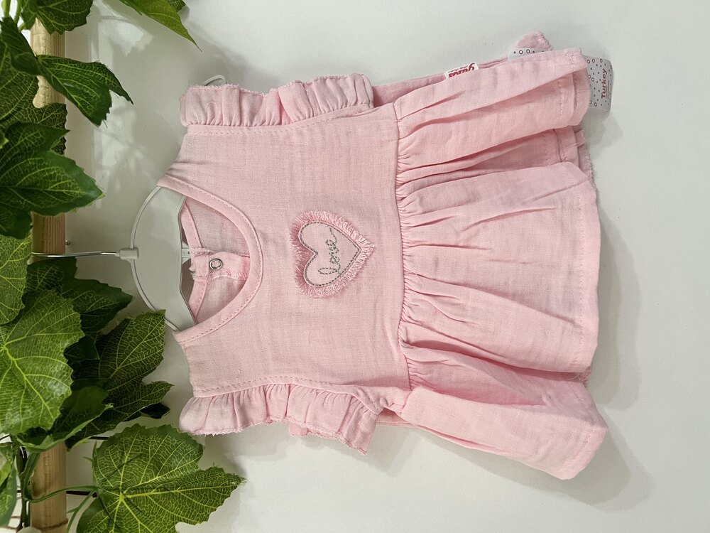 Pembe Müslin Takım 
