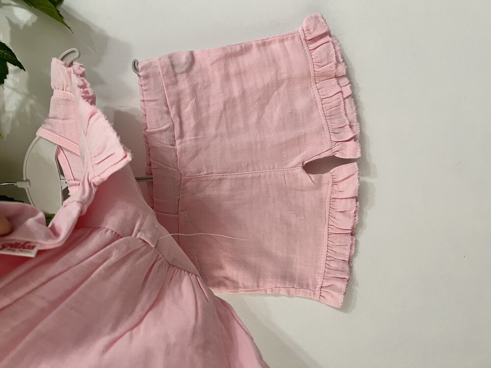 Pembe Müslin Takım 