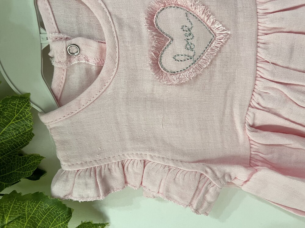 Pembe Müslin Takım 
