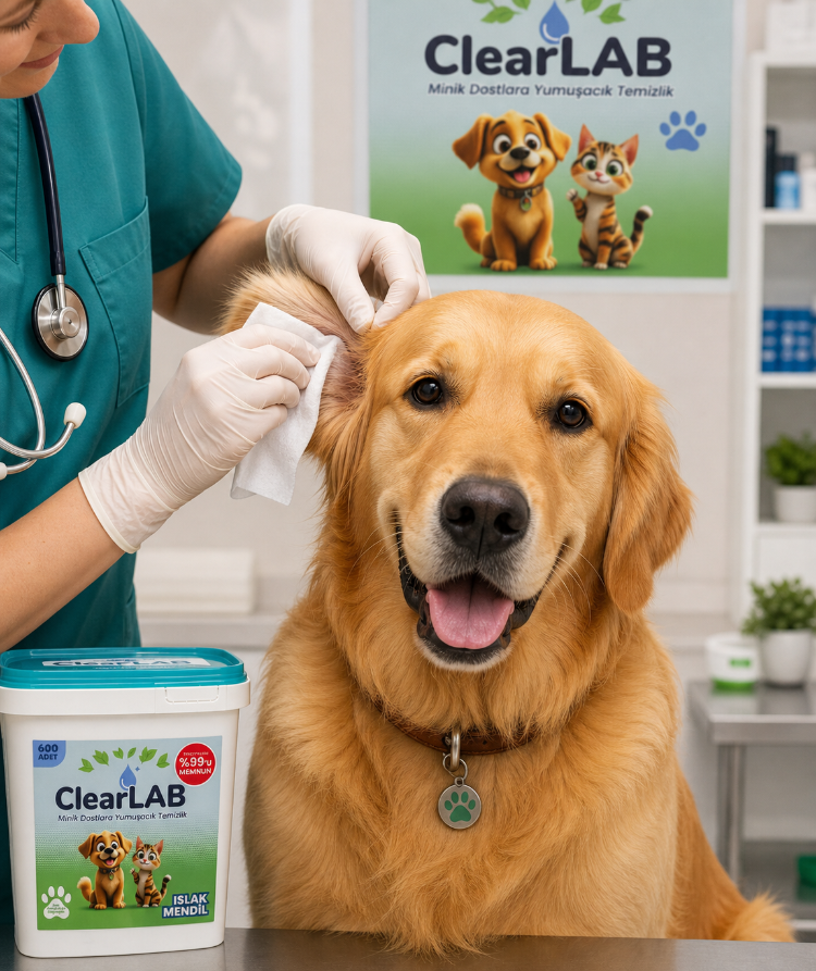 ClearLab - Evcil Hayvan Temizlik Mendili - 400'lü Kova Paket