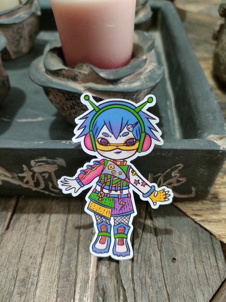 Cyber - J-Fashion sticker