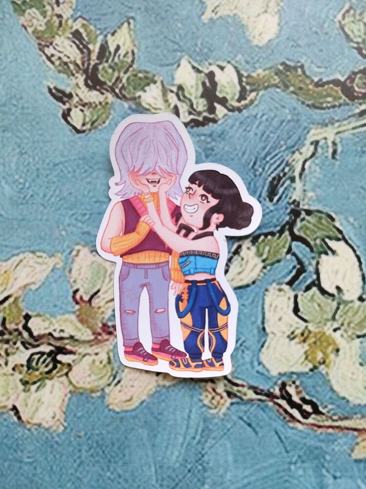 Zoeystery - K-pop Demon Hunters Tekli Sticker 