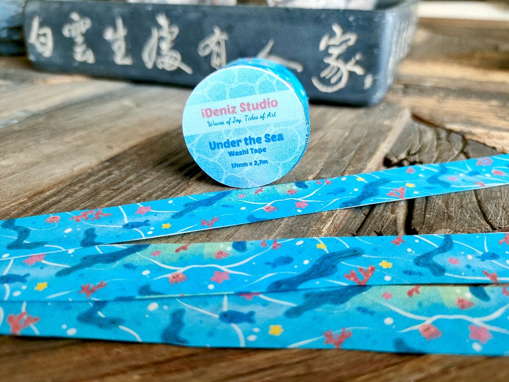 Under the Sea Washi Tape (Ön Sipariş)