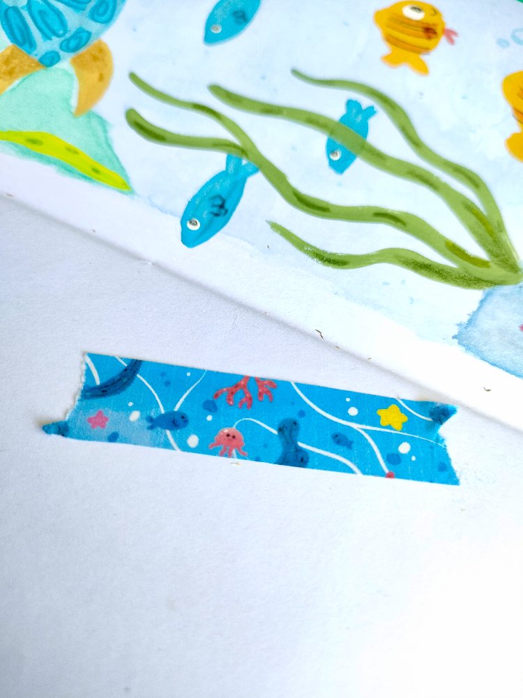 Under the Sea Washi Tape (Ön Sipariş)