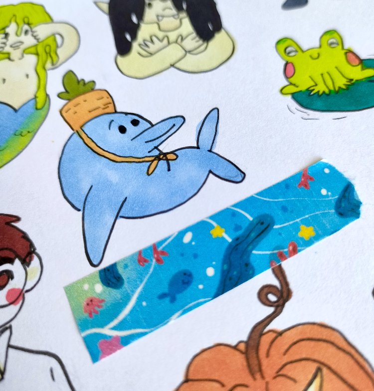 Under the Sea Washi Tape (Ön Sipariş)
