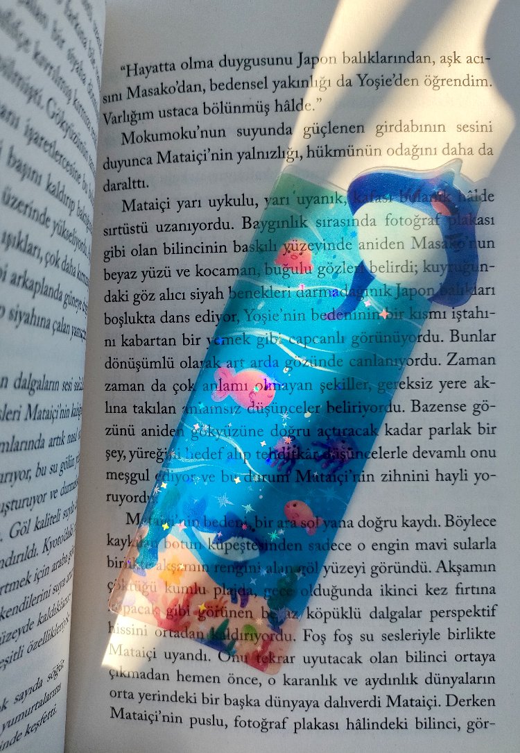 Under the Sea Şeffaf Hologramlı Ayraç