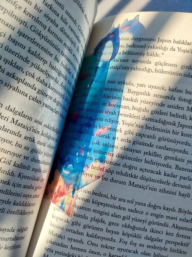 Under the Sea Şeffaf Hologramlı Ayraç