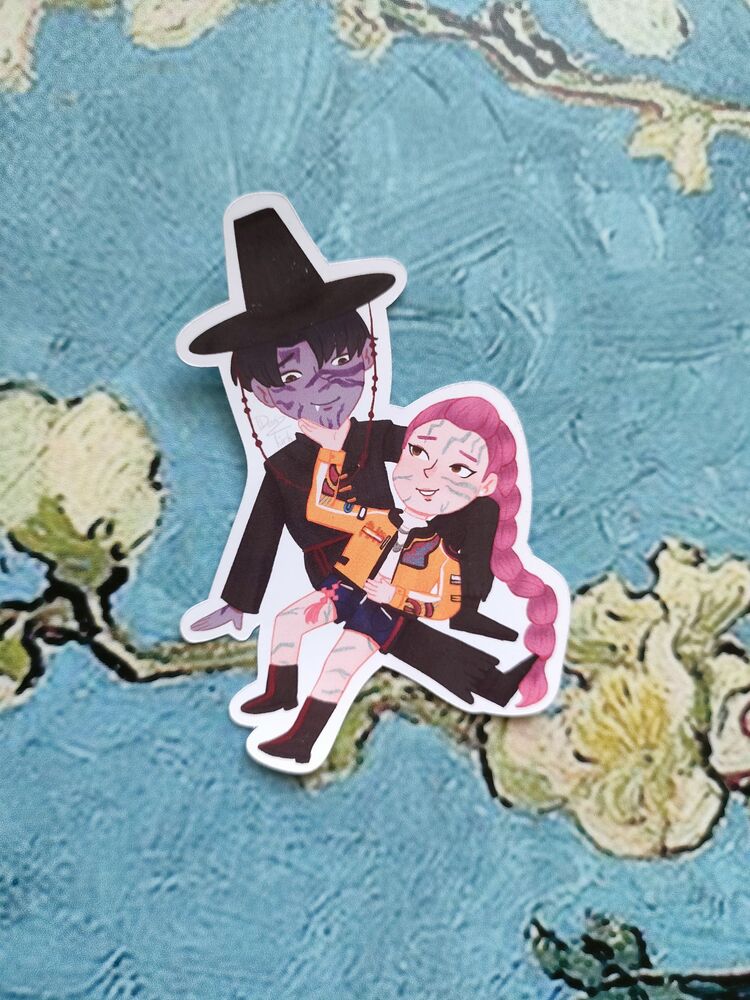 Rujinu - K-pop Demon Hunters Tekli Sticker