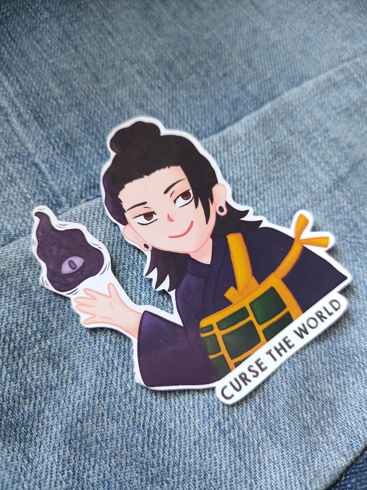 JJK Geto tekli sticker