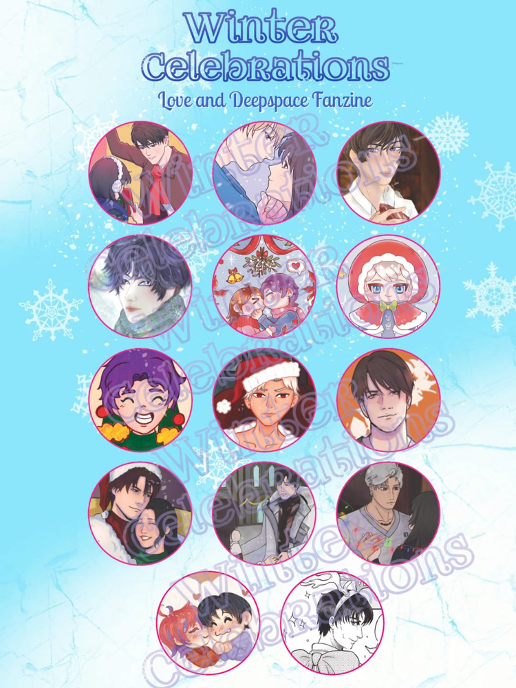 Winter Celebrations - Love and Deepspace Fanzin