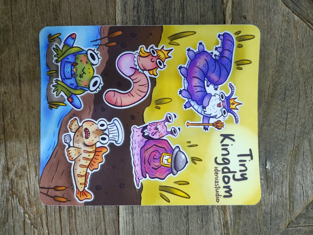 Tiny Kingdom Sticker Sayfası