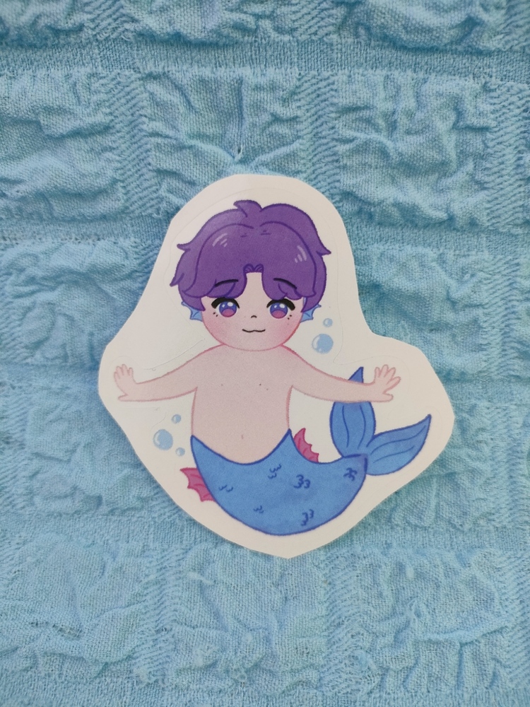 Merman Rafayel Tekli Sticker