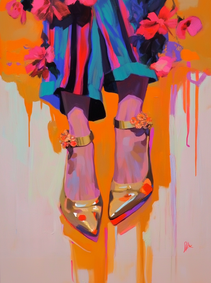 "Karnaval Ayakkabısı" 22x30cm