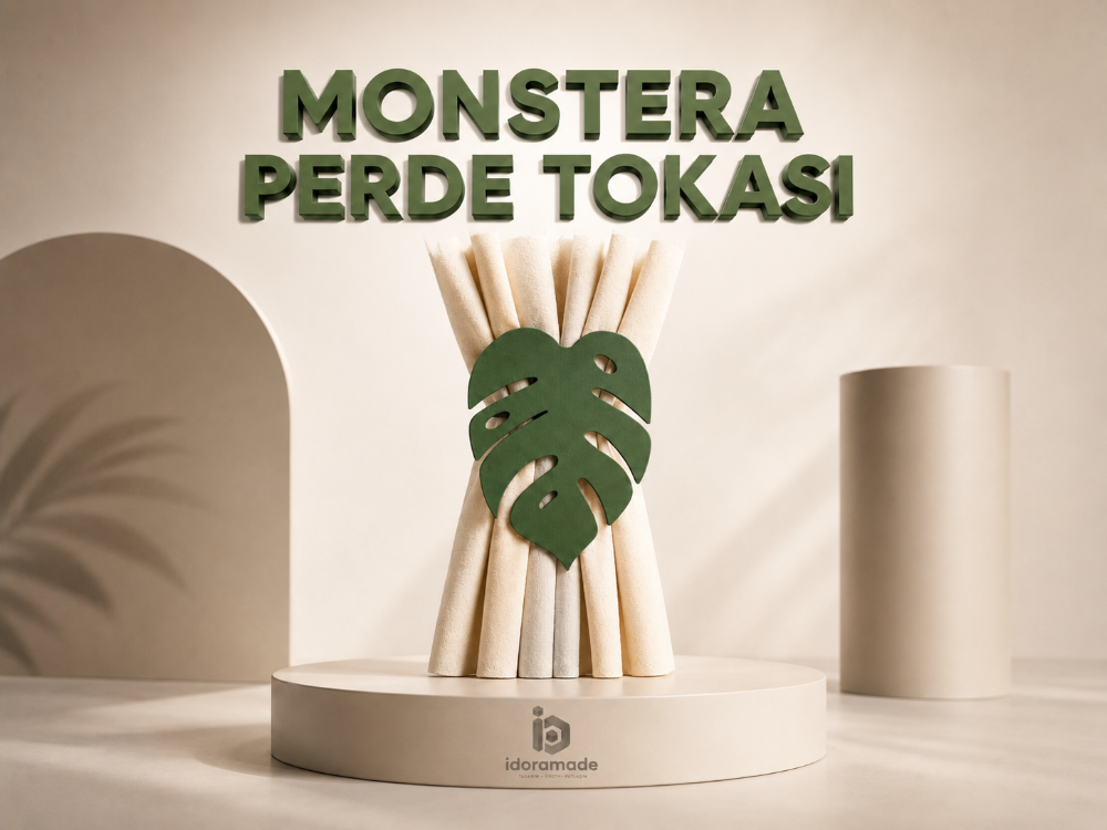 Monstera Perde Tokası