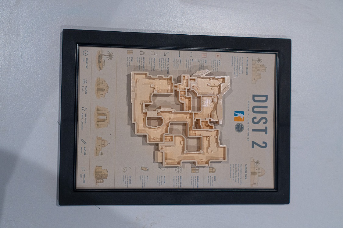 Dust 2 Harita Çerçeveli
