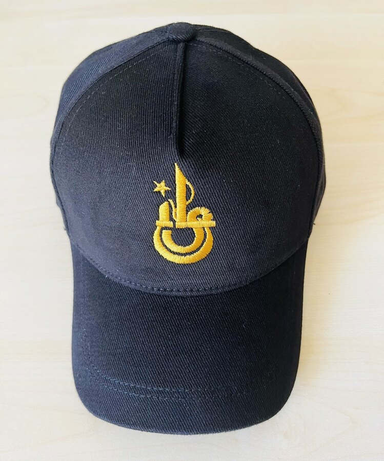 Şapka Siyah İEL Logo Nakışlı Gabardin