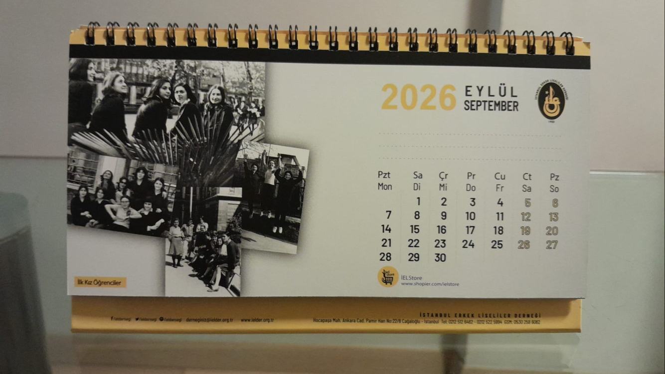 2026 İelder Takvimi