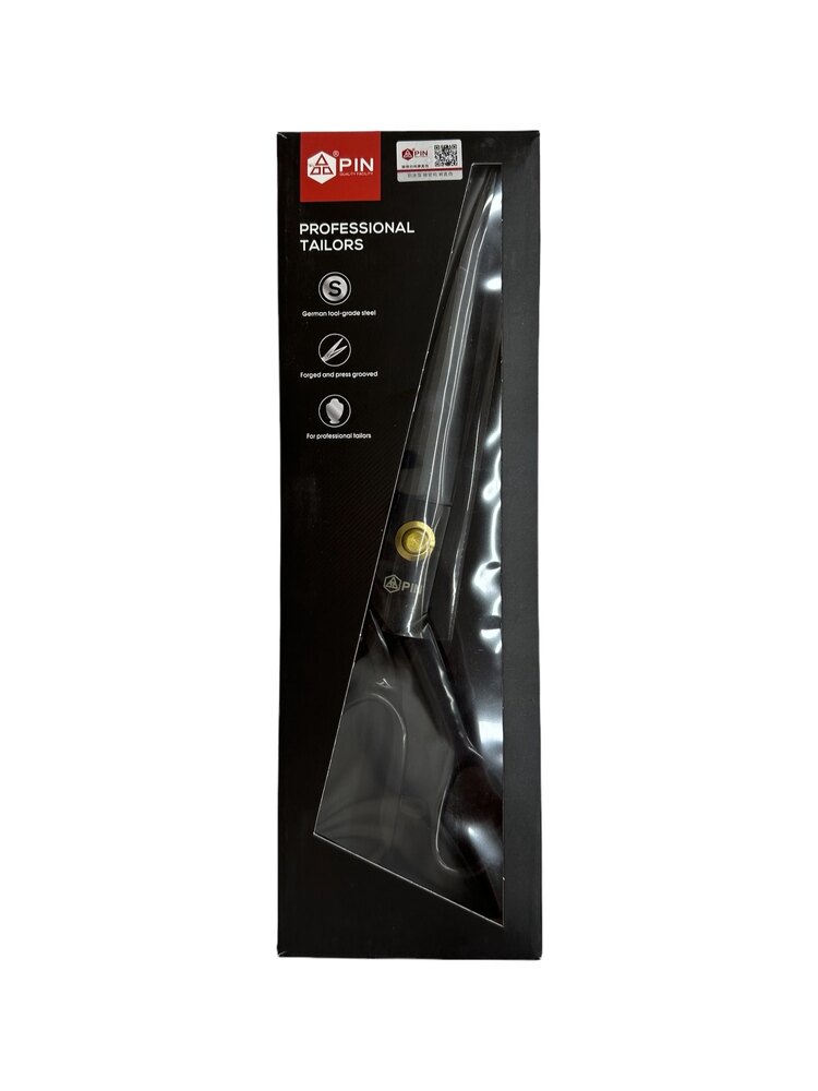 12 NO PİN 1. KALİTE PROFESYONEL TERZİ MAKASI + TEMİZLEME MAKASI (32CM)