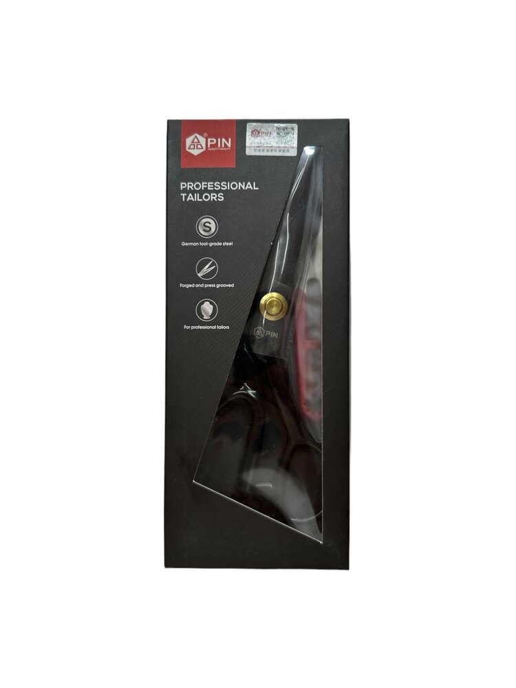 8 NO PİN 1. KALİTE PROFESYONEL TERZİ MAKASI + TEMİZLEME MAKASI (22 CM)