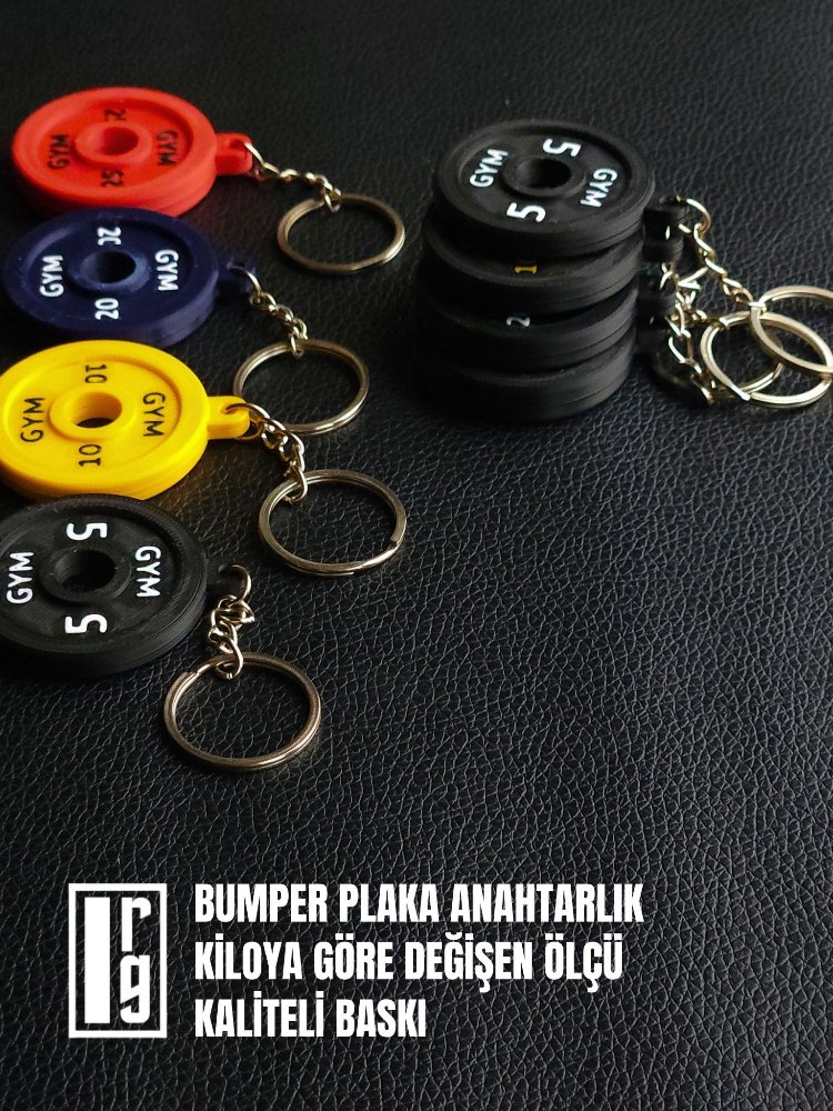 BUMPER PLAKA ANAHTARIK SETİ