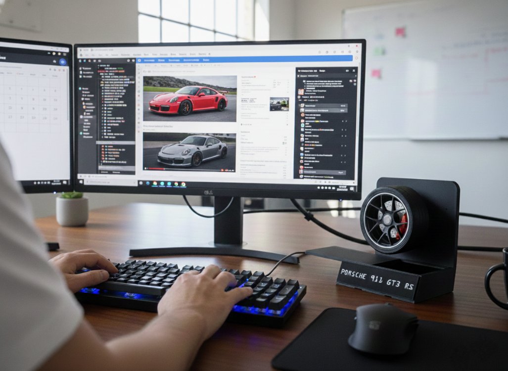 Porsche 911 GT 3 RS Masaüstü Aksesuar