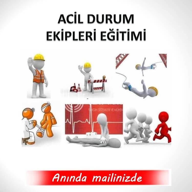 ACİL DURUM EKİPLERİ EĞİTİM SLAYT PAKETİ