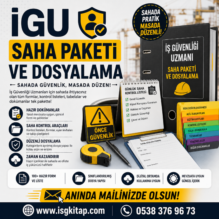  İGU SAHA PAKETİ VE DOSYALAMA