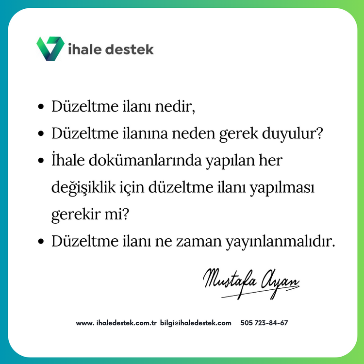 Düzeltme ilanı hakkında merak edilen konular